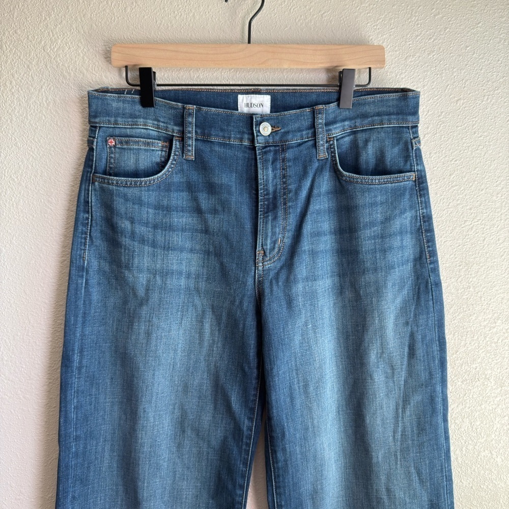 HUDSON Rosalie High Rise Wide Leg Jeans - Picture 4 of 10